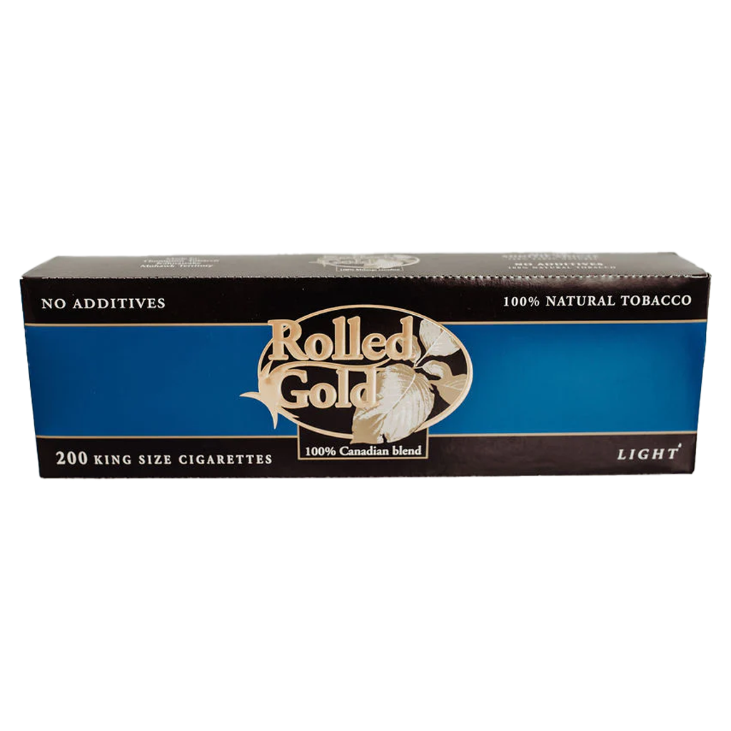 Rolled Gold native cigarettes carton — CanadaCigs